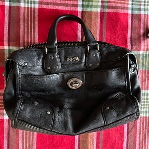 Coach Black Leather Purse